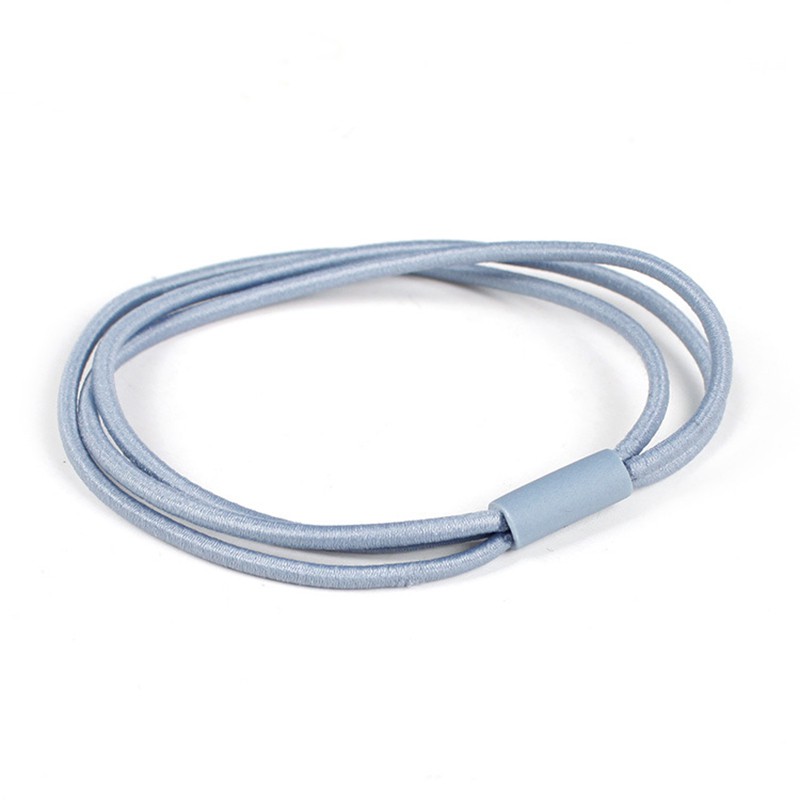 Dây thun cột tóc màu trơn sành điệu cho nữ