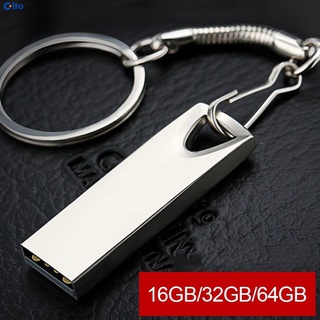 USB ổ đĩa flash 16-64GB nhôm hợp kim Mini Di động lưu trữ Tray với vòng chìa khóa