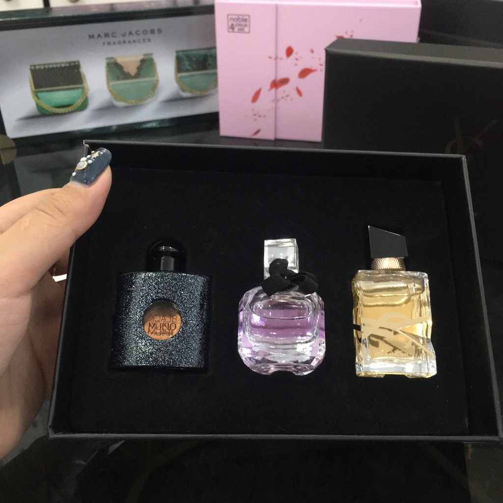 Bộ nước hoa mini chính hãng Nước Hoa YSl Yves Saint Laurent Pháp. sang trọng, khuyến rũ, bí ẩn