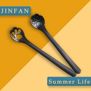 304 stainless steel creative Japanese cartoon cat claw spoon