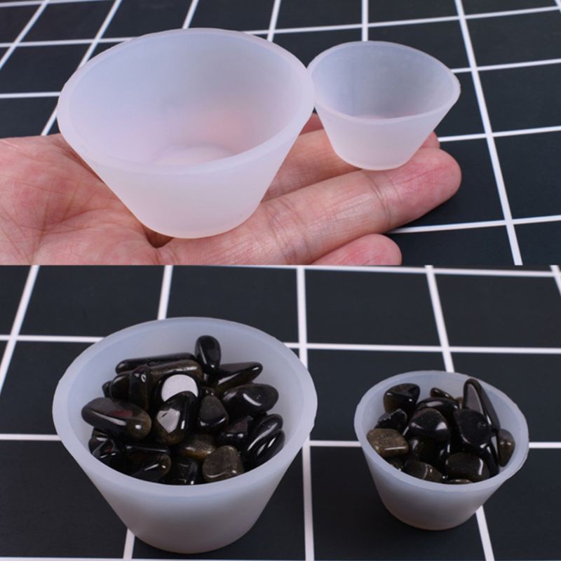 Bộ Cốc Đo Lường Bằng Silicone Dùng Làm Trang Sức Diy
