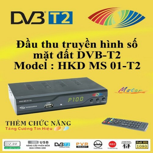 ĐẦU THU Kỹ THUẬT SỐ DVB T2 - MS01