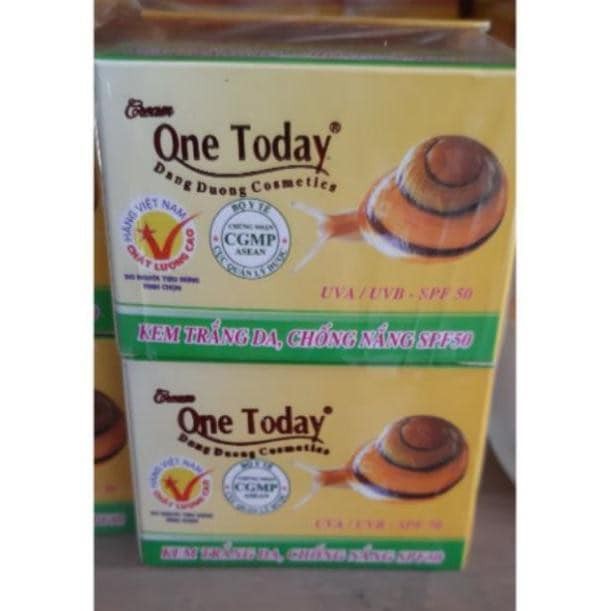 KEM "ONE TODAY" TRẮNG DA & CHỐNG NẮNG 9G!