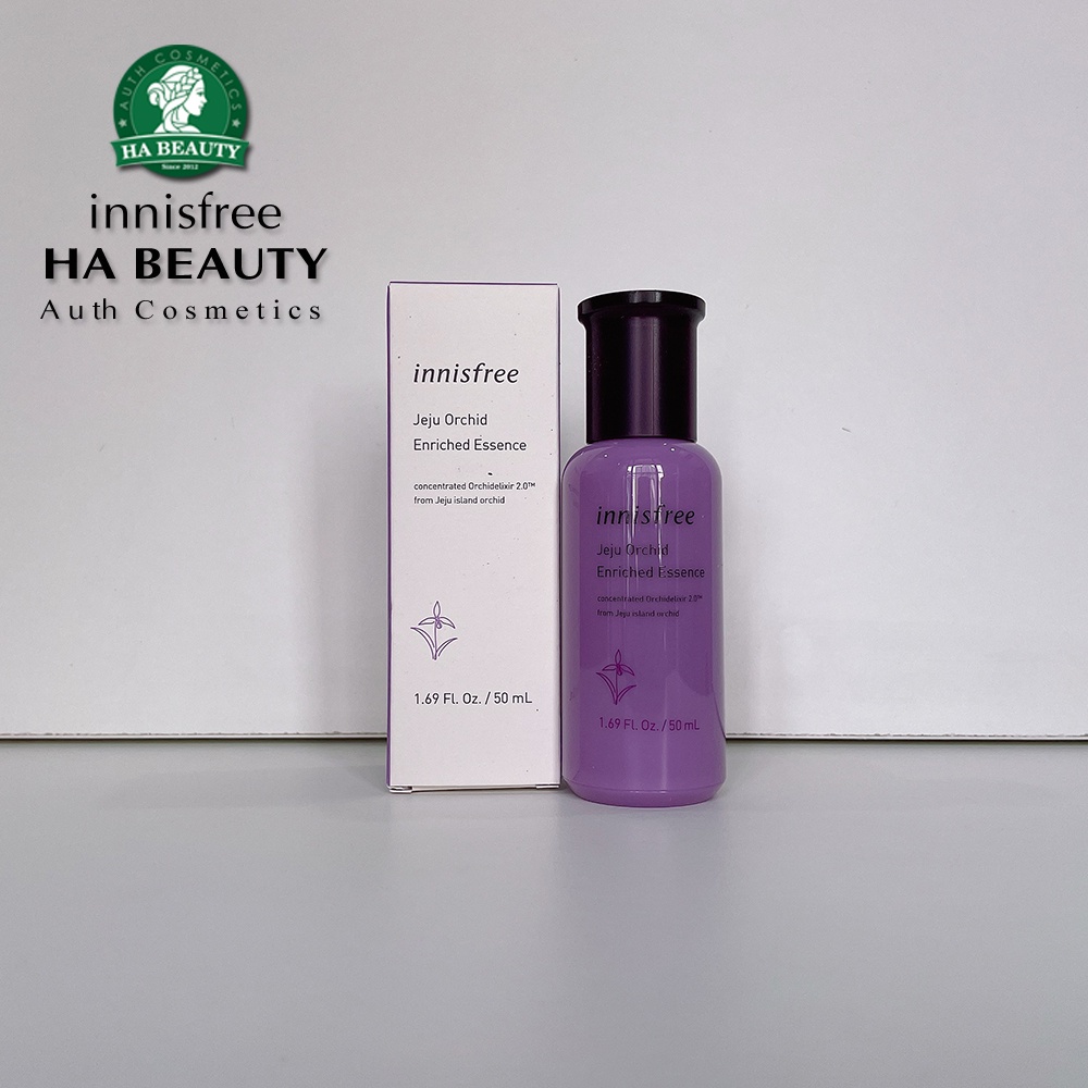 Tinh chất dưỡng ẩm chống lão hóa hoa lan tím innisfree Jeju Orchid Enriched Essence 50 ml săn chắc đàn hồi da