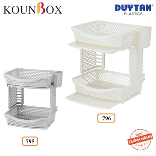 Kệ Chén 2 Tầng Duy Tân (Nhỏ, Lớn) Có Khay Đựng Nước - Mẫu Mới - Màu Sắc Sang Trọng
