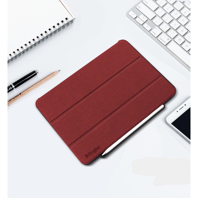 Bao da iPad Pro 12.9 inch 2021 (M1) / iPad Pro 12.9 inch 2020 Ringke Smart Case Có Khe Cắm Apple Pencil - chính hãng