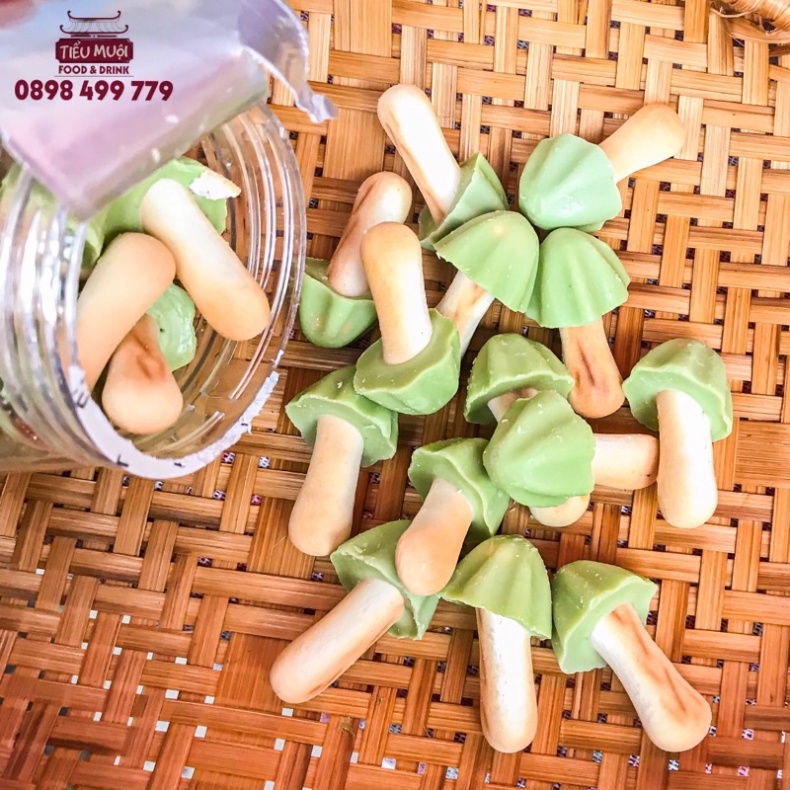 Bánh quy nấm phủ socola Bodi's  - Hôp to