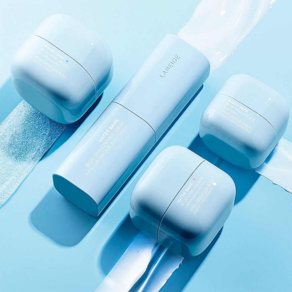 Tinh Chất Dưỡng Ẩm Laneige Water Bank Blue Hyaluronic Serum / Gift Set 50ml
