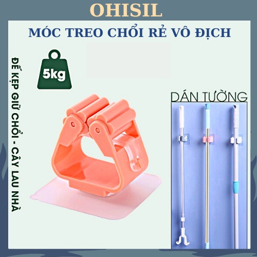 Cây Lau Nhà Tự Vắt 360 OHISIL Chổi Lau Nhà Xoay 360 Kèm Thùng To + Tặng Kèm 2 Bông Lau