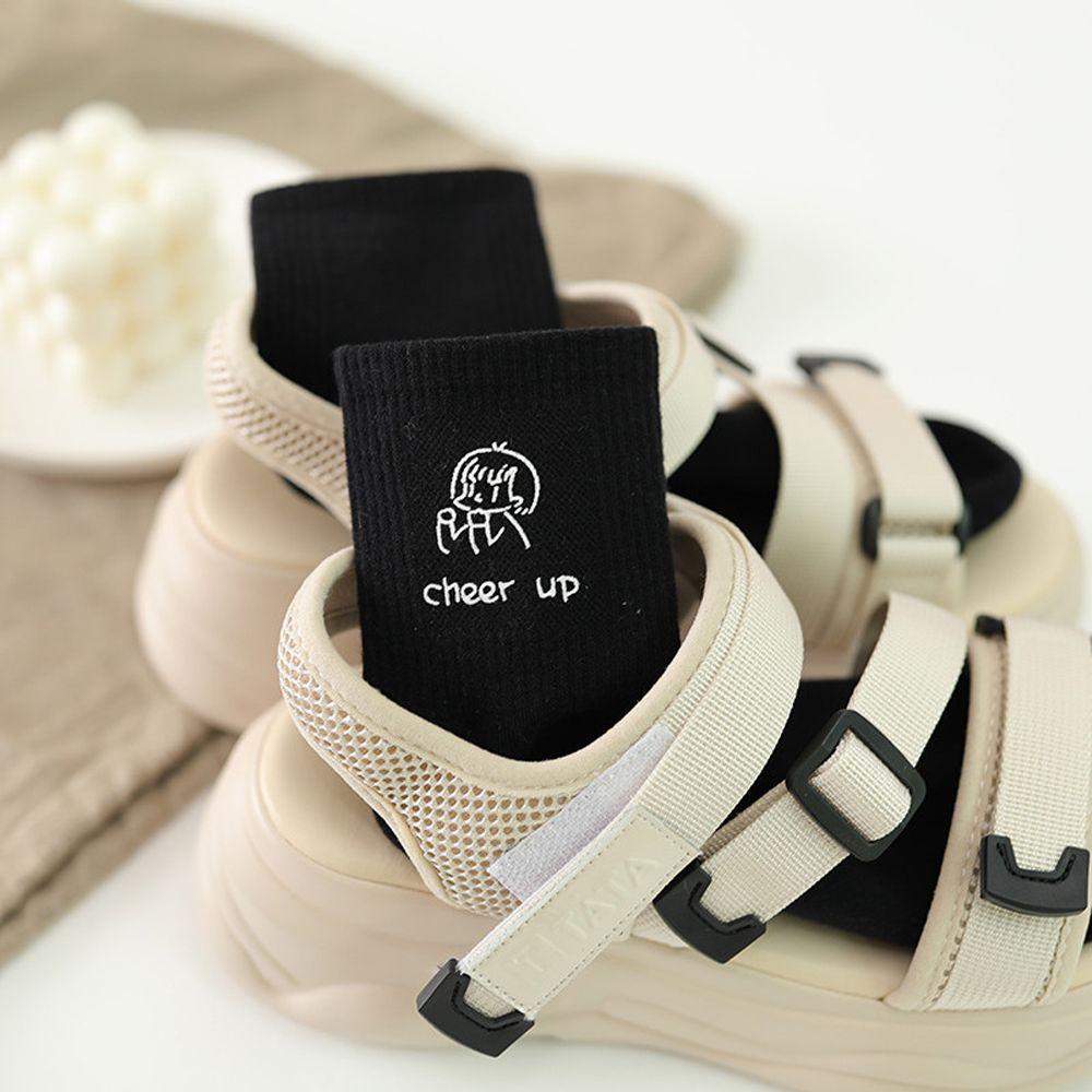 Vớ Cotton Đơn Giản Dễ Thương Phong Cách Harajuku Cho Nữ