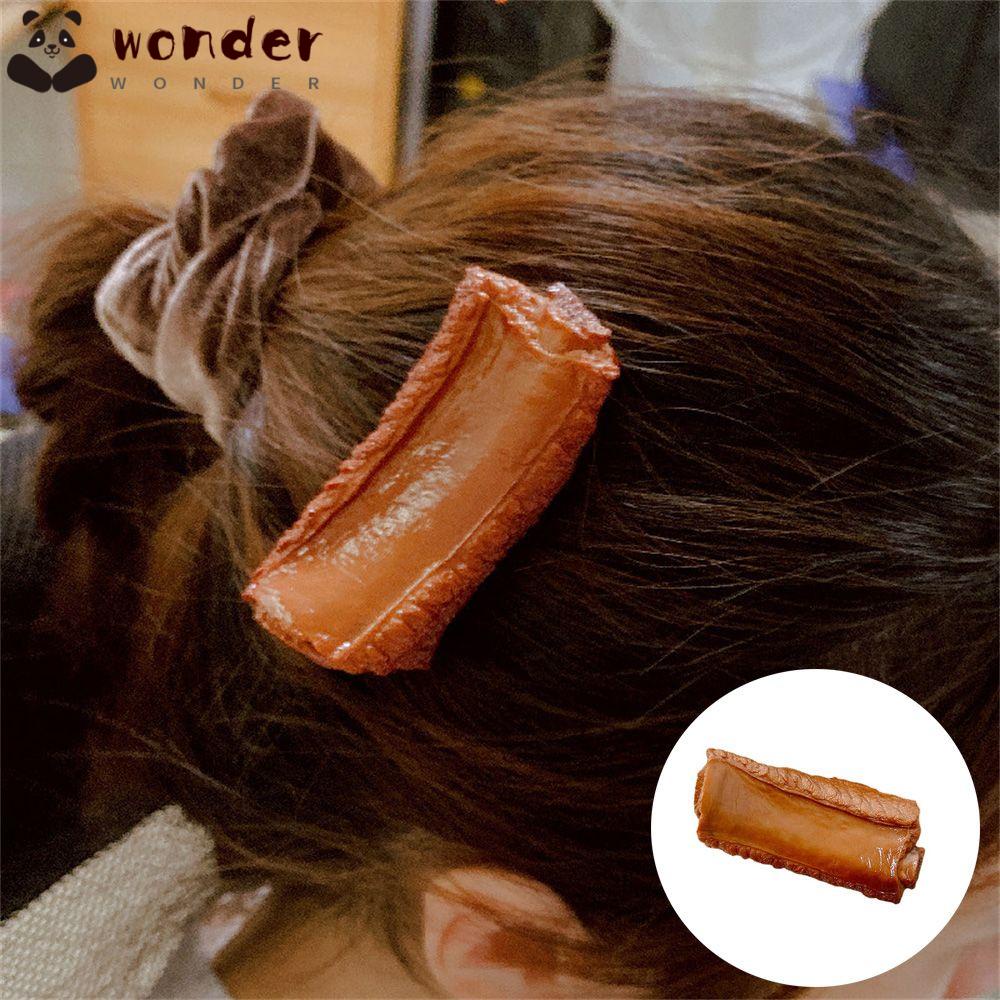 Kẹp tóc hình thức ăn 3D dễ thương thời trang cho nữ