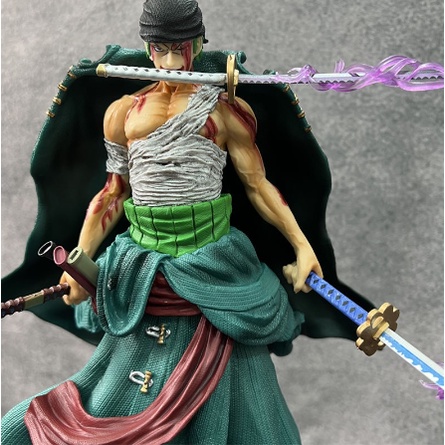 [ Dưa Hấu ] Mô hình nhân vật One Piece - Mô hình Zoro chiến đấu