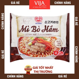 [120g x 8 Gói] Mì Bò Hầm Ottogi