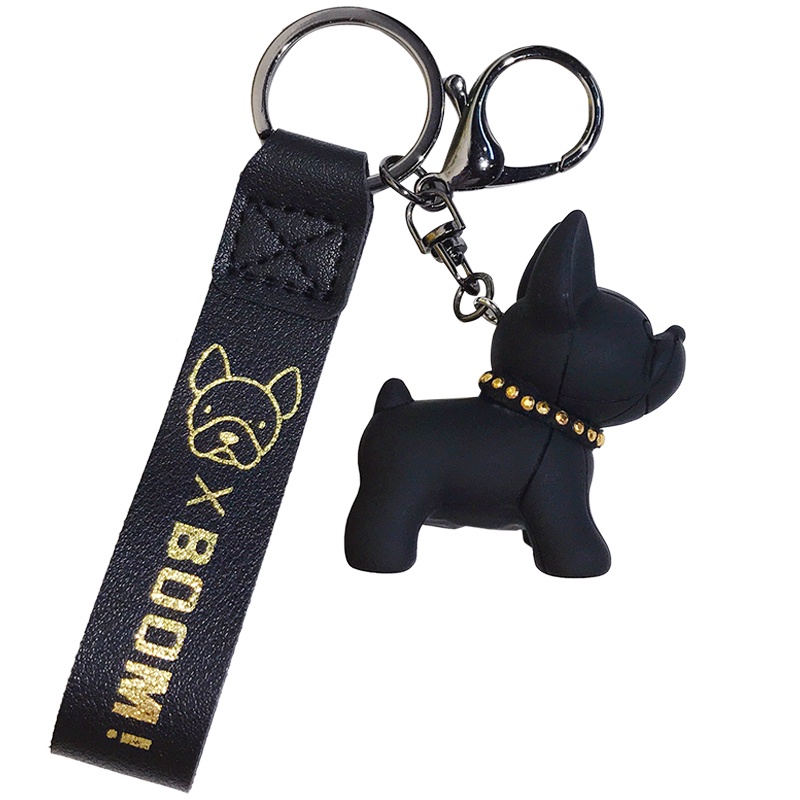 Móc Khóa Hình Chó Bull Pháp Dễ Thương