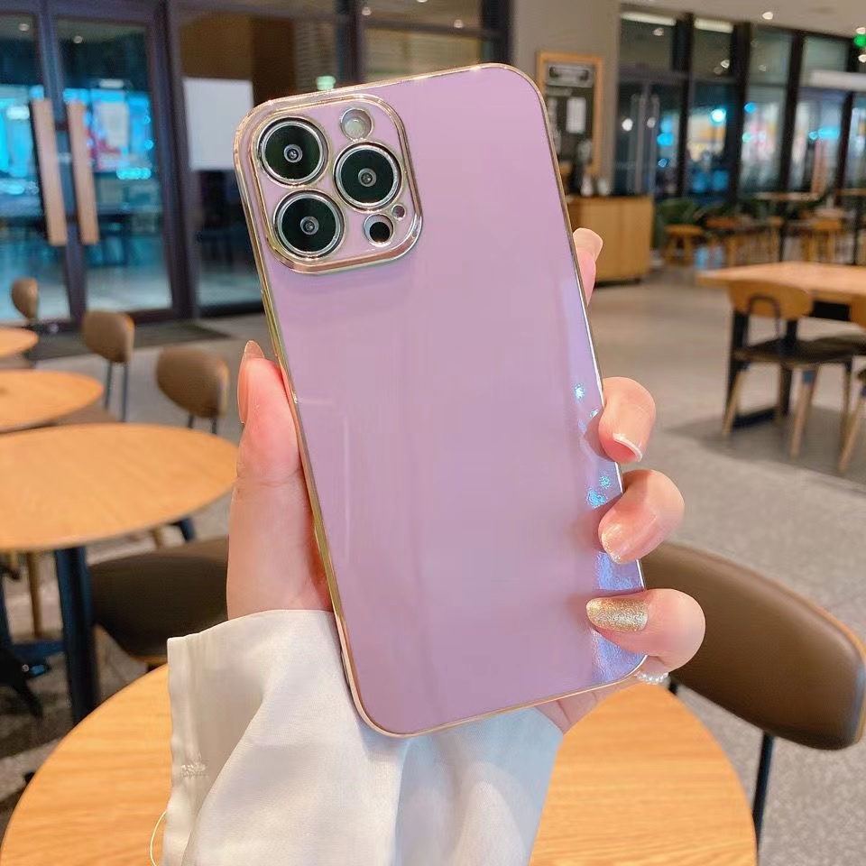Ốp Điện Thoại Silicon Mềm Mạ Điện Có Dây Đeo Cho Realme C11 2021 C20 C20A