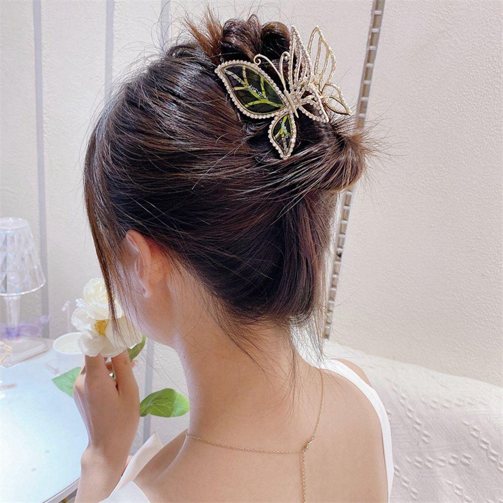 Kẹp Tóc Hình Bướm / Cá Mập Rỗng Lớn Ngọt Ngào Cho Nữ Dịp AVALENTINE|Phụ Kiện Tóc Nữ
