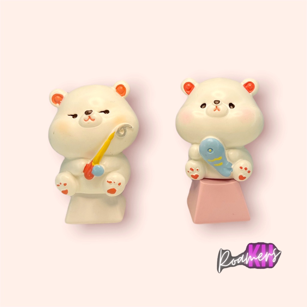 Keycap gấu đáng yêu keycap lẻ dễ thương(0035_CH)