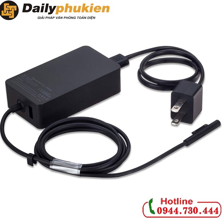 Sạc Surface Pro 15v 4a 65W
