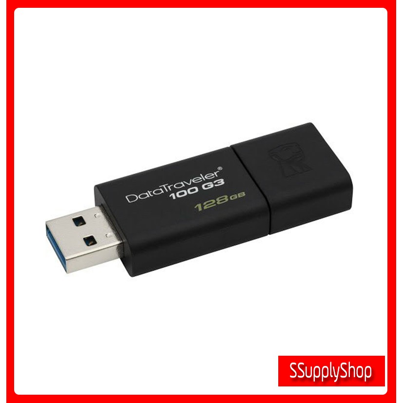 USB KINGSTON DT100G3 USB 3.0 128GB Chính Hãng (SPC/ FPT)