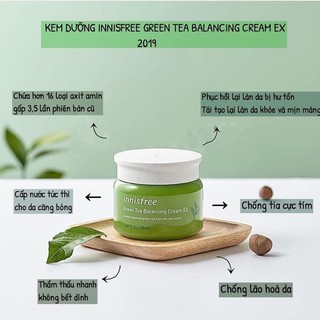 KEM DƯỠNG DA TỪ TRÀ XANH INNISFREE