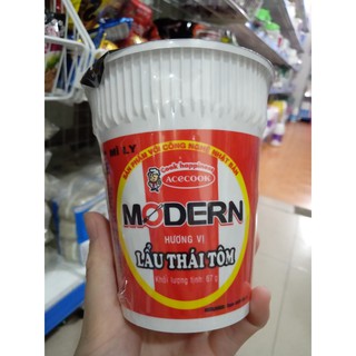 Mỳ Ly Morden Lẩu Thái Tôm Ly 65gr