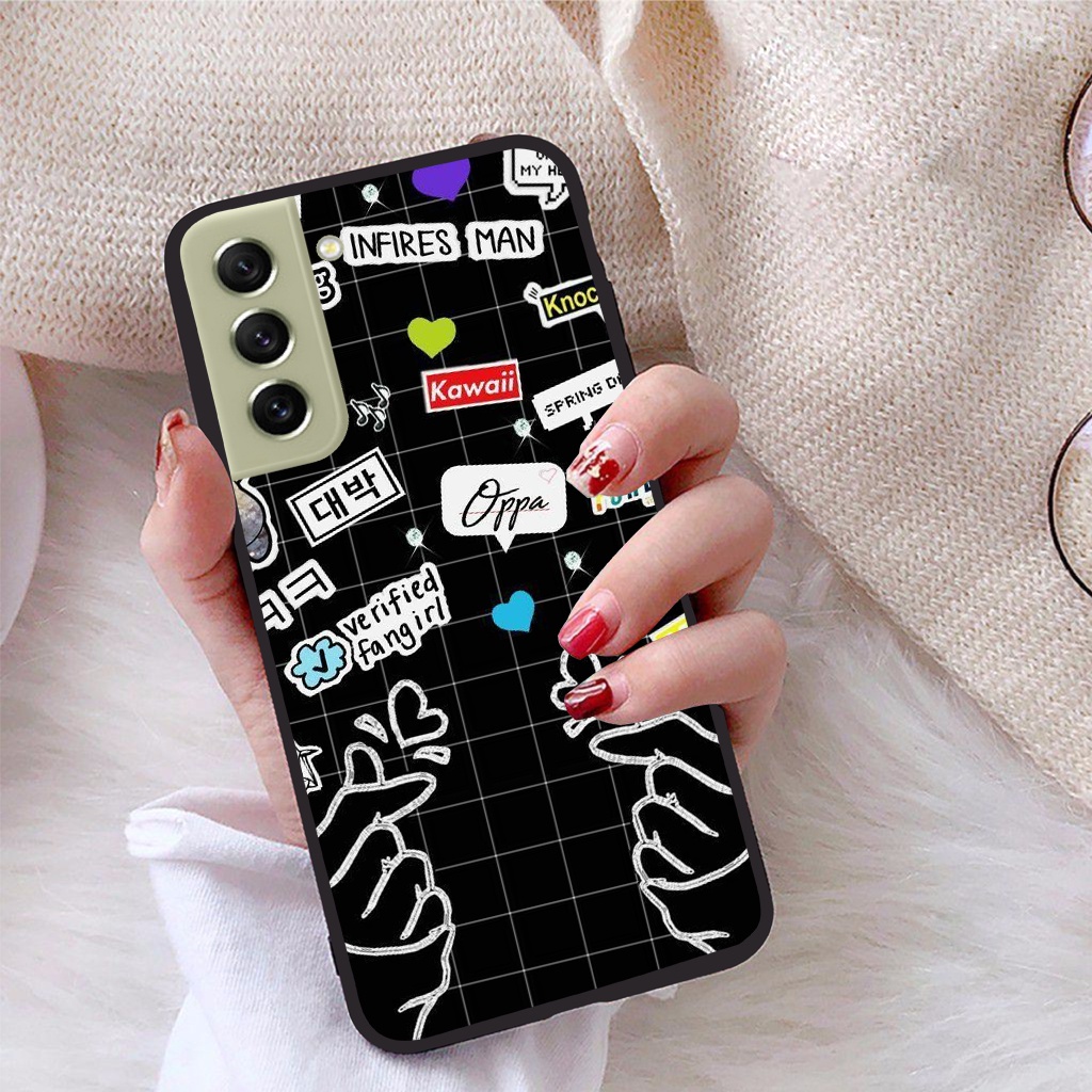 Ốp lưng Samsung Galaxy S21 FE viền dẻo TPU BST Phong Cách Freedom