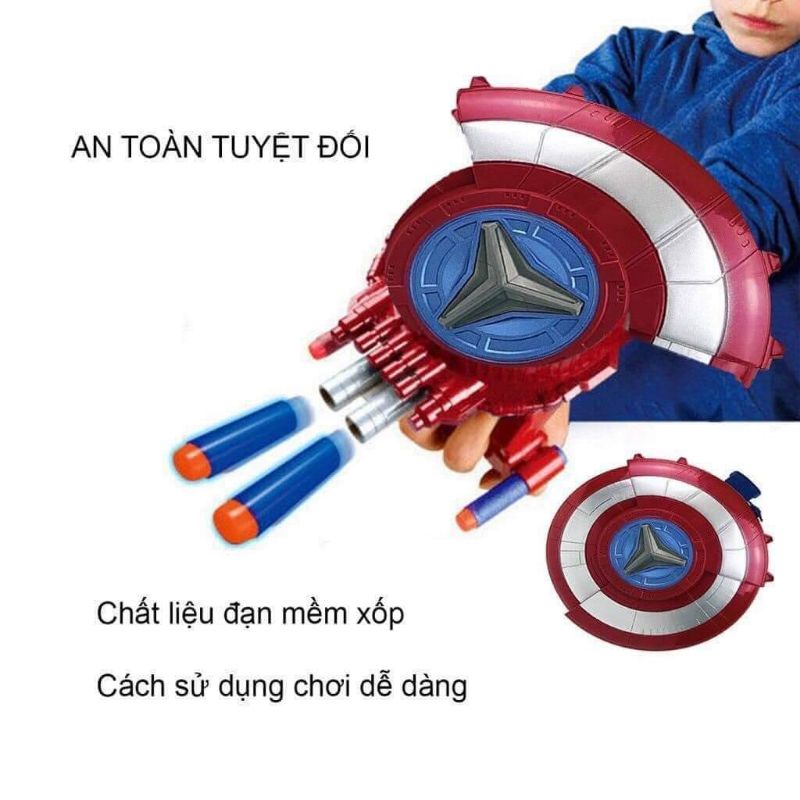 Khiên Captian American - Đồ chơi siêu anh hùng RedTech