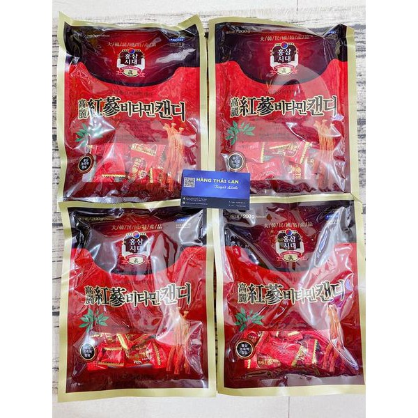 Kẹo sâm Hàn Quốc 200g (Korea) gói nâu đỏ (Korea)