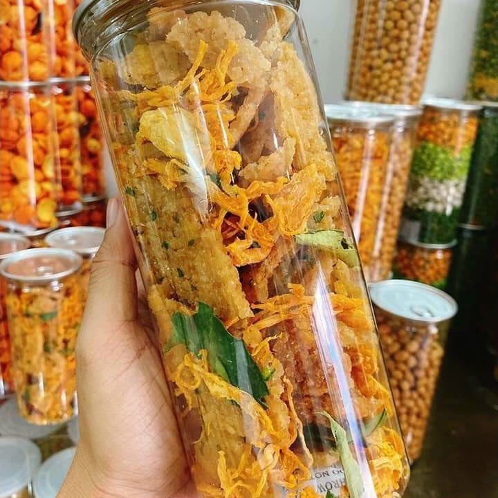 Hũ 300gr Cơm cháy lắc khô gà siêu ngon