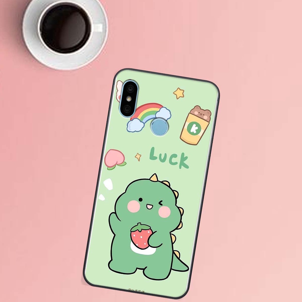 Ốp lưng Xiaomi REDMI 6 PRO / MI A2 LITE in hình khủng long , gấu nâu xinh xắn, siêu cute  mà còn vô cùng RẺ -ĐẸP