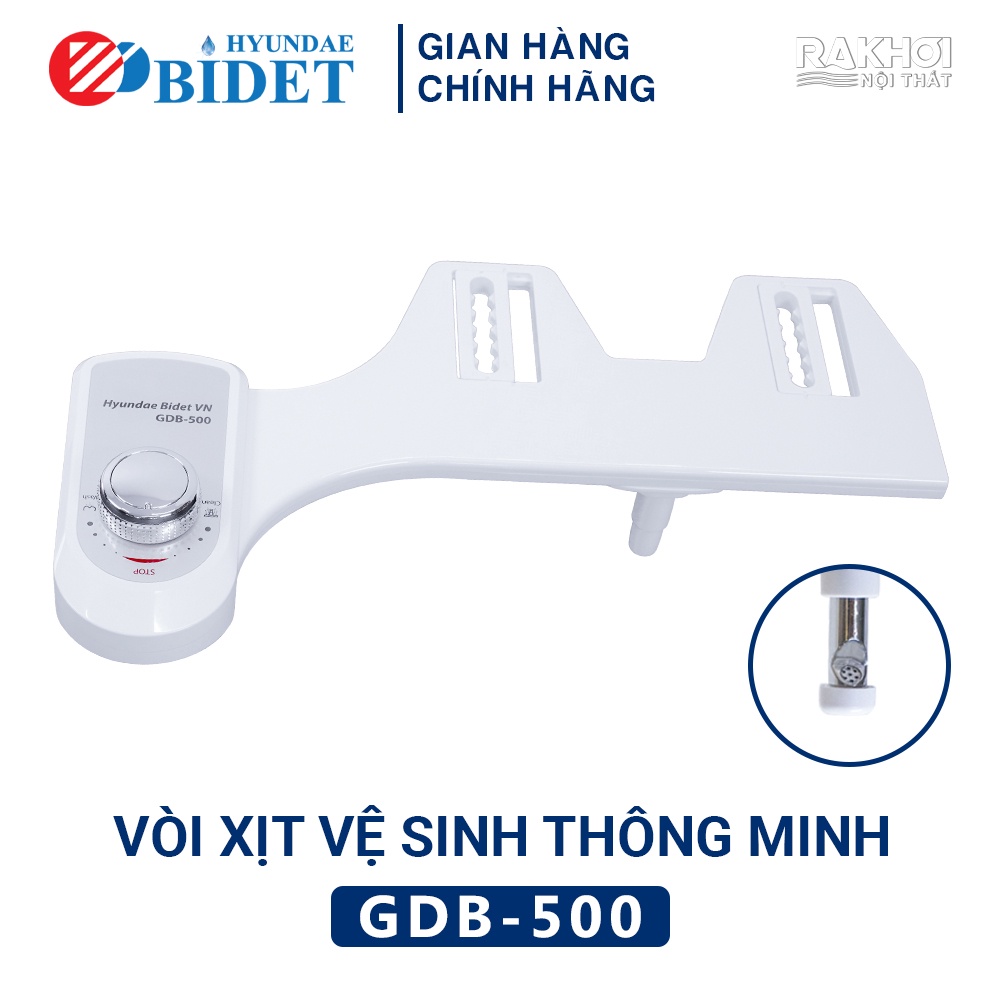 Thiết Bị Vệ Sinh Thông Minh Bidet công nghệ Hàn Quốc, Vòi Xịt Rửa Vệ Sinh Thông Minh Bidet GDB-500 1 Vòi Lạnh
