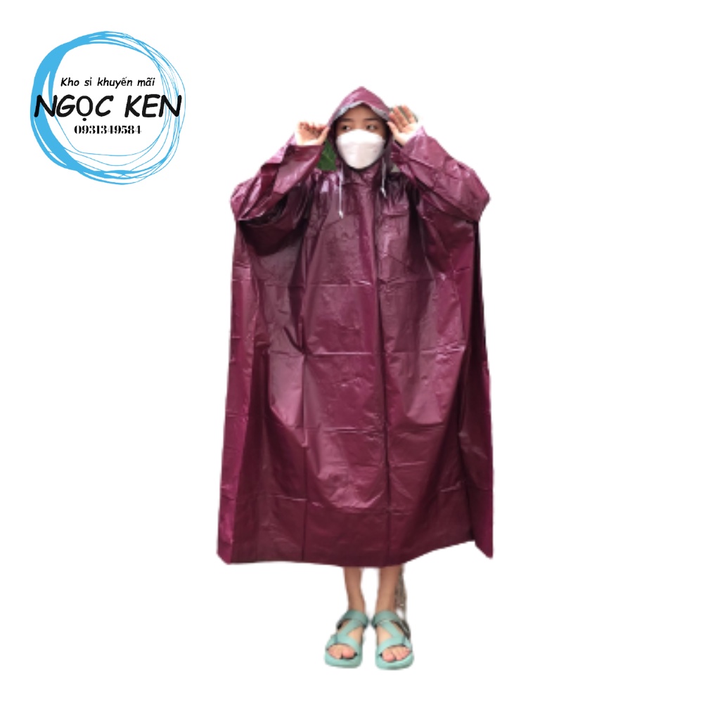 Áo mưa cánh dơi vải nhựa cao cấp, không thấm nước – Ngọc Ken Shop
