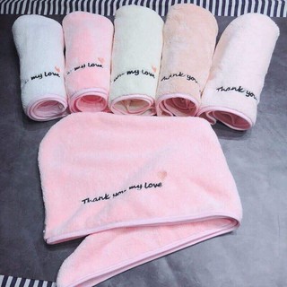 Khăn cuốn đầu nhanh khô tóc