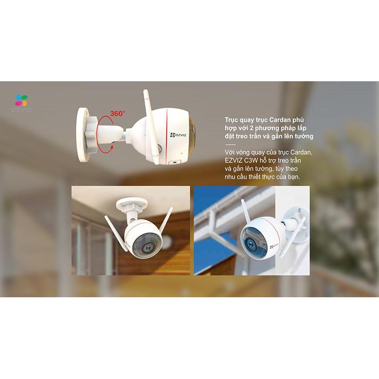 Camera IP Wifi Ezviz C3W CS-CV310 1080P Full Color cao cấp