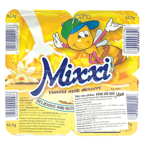 Váng sữa Mixxi