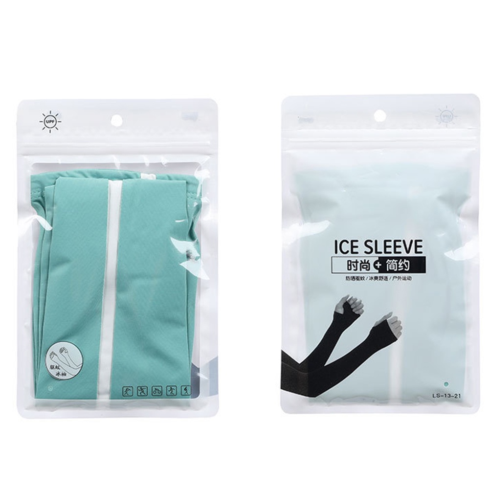 Ống Tay Áo Dài Bằng Lụa Chống Tia UV Cho Nam Nữ