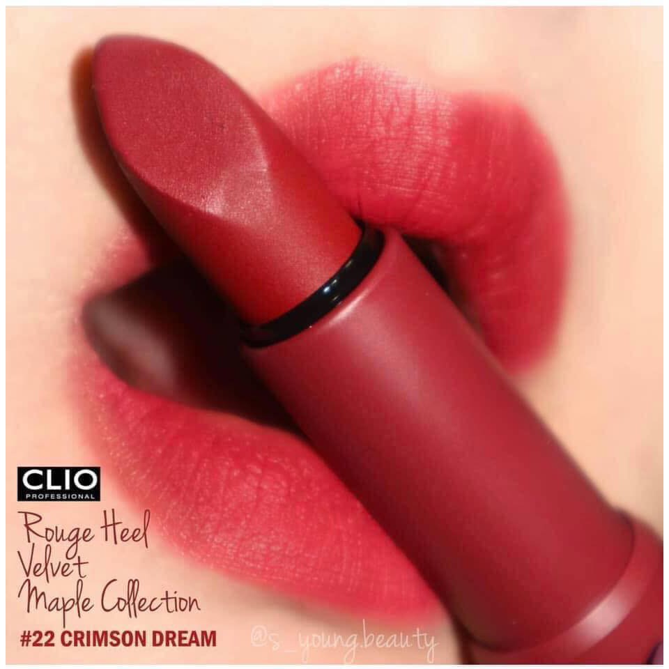 Sẵn Son Thỏi Clio Rouge Heel Velvet