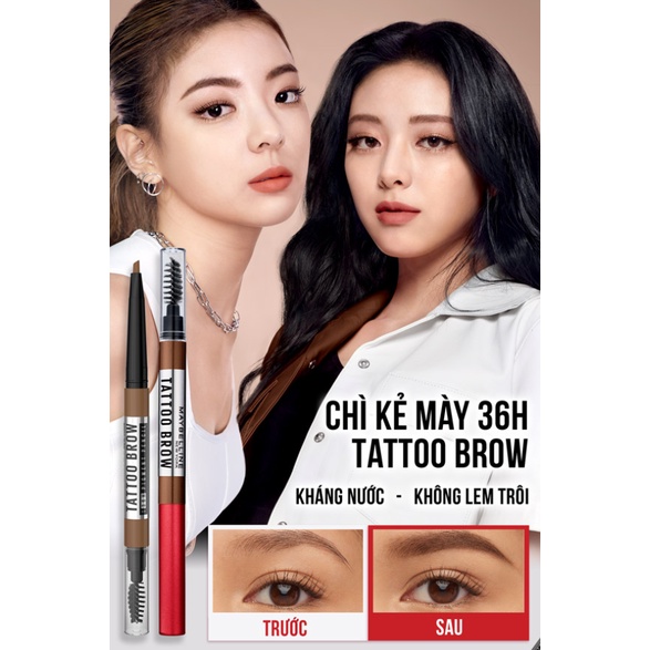 Chì Kẻ Mày Maybelline Tattoo Brow Up To 36H