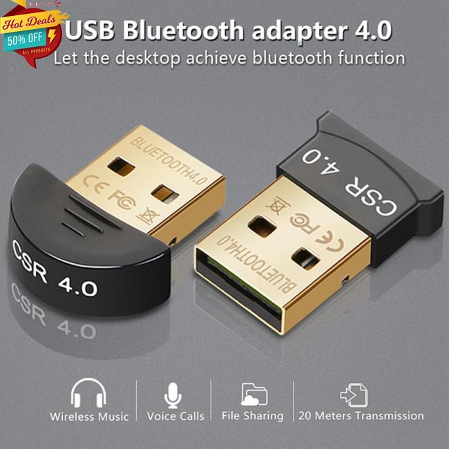 Usb Nhận Tín Hiệu Bluetooth 4.0 Cho Laptop Csr4.0