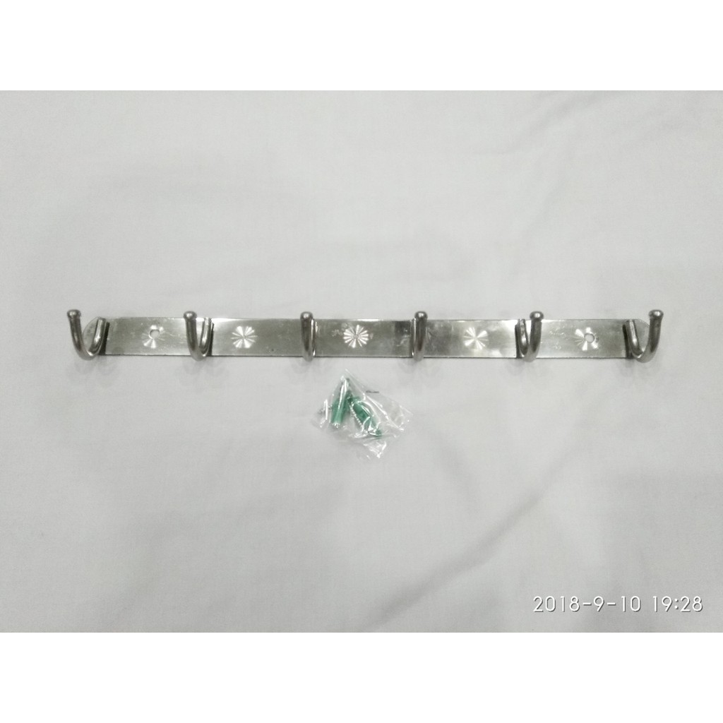 MÓC QUẦN ÁO CÓ BI INOX 201