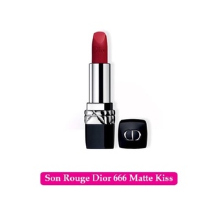 [Thanh lý lỗ] Son Dior matte 666 chạm đầu son