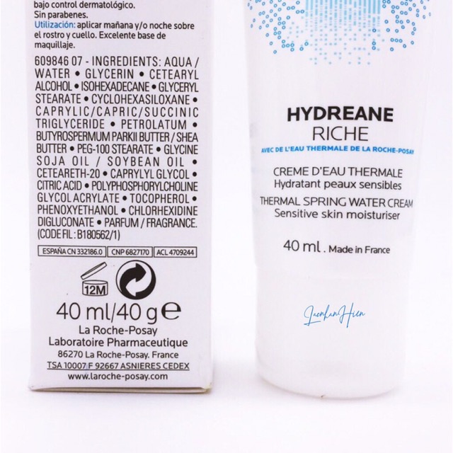 KEM DƯỠNG LA ROCHE-POSAY CẤP ẨM CHO DA NHẠY CẢM THIÊN KHÔ ❤ LA ROCHE-POSAY HYDREANE RICHE