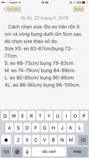 Đai nịt bụng thông hơi