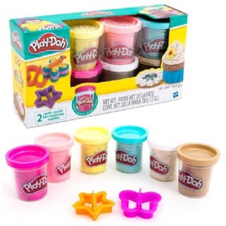 Đồ Chơi Bột nặn Play Doh 6 màu hạt cốm B3423