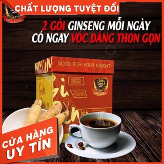 10 gói cà phê sâm ginseng