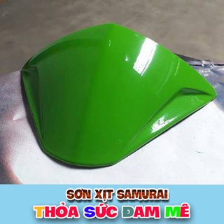 Combo sơn Samurai màu xanh lá cây K417 .