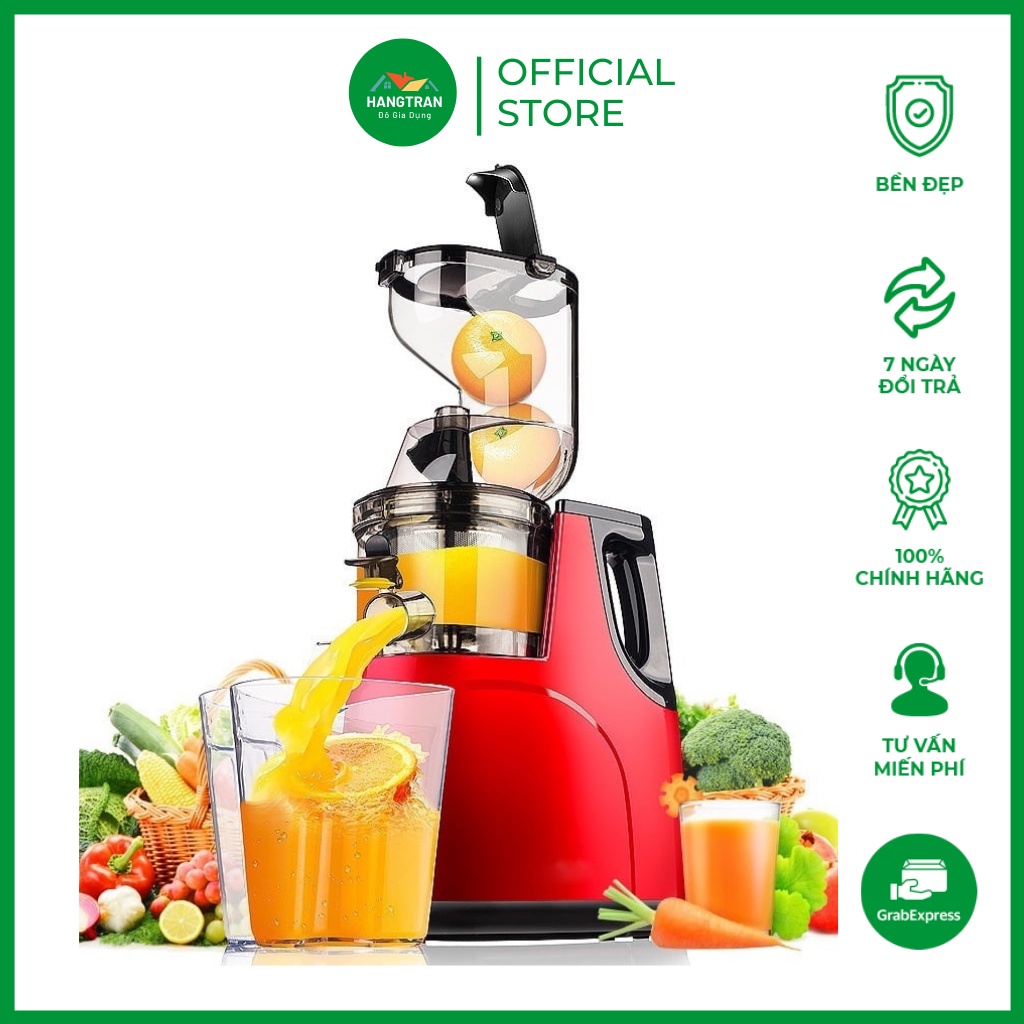 Máy ép RH-312, SAVTM JE31 Ép Hoa Quả Nguyên Trái, Nghiền Ép Không Cần Cắt Nhỏ - Gia Dụng Gia Đình