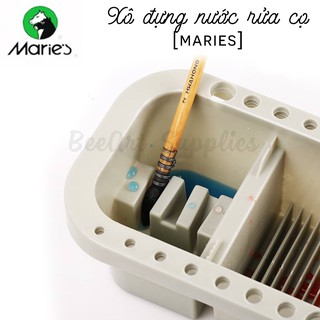 Xô Rửa Cọ Vẽ Đa Năng Marie’s – Thiết Kế Tiện Lợi, Dễ Làm Sạch, Dành Cho Màu Nước, Gouache, Acrylic - Beeart