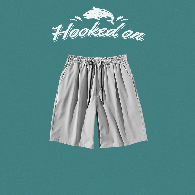 Quần short thể thao AOKANG dáng rộng lưng thun co giãn cá tính thời trang dành cho nam