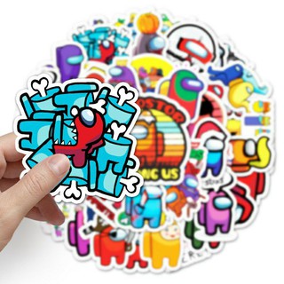 Nhãn dán sticker không thấm nước among us